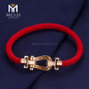 Bracelet Moissanite or rose femmes bijoux cadeau chaîne fête unisexe Oem Bracelet à la mode