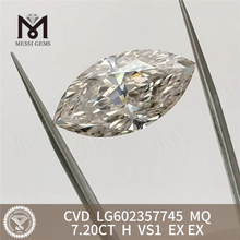 7.20CT H VS1 EX EX MQ 7ct diamants cvd en gros LG602357745