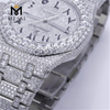 Montre diamant Hip Hop Moissanite, testeur de diamant VVS, montre moissanite